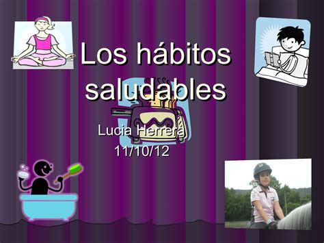 Los H Bitos Saludables Ppt