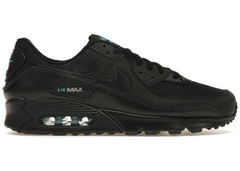 Nike Air Max 90 Black Laser Blue Men's - DC4116-002 - US