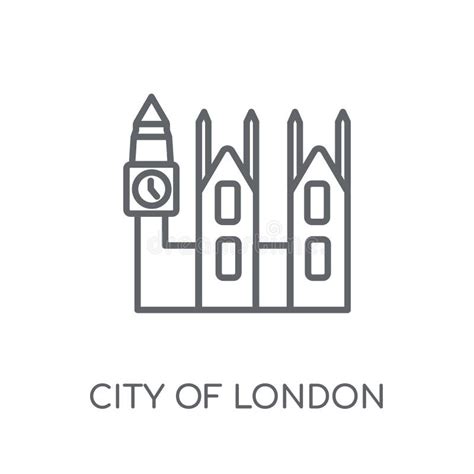 City of London Linear Icon. Modern Outline City of London Logo C Stock ...