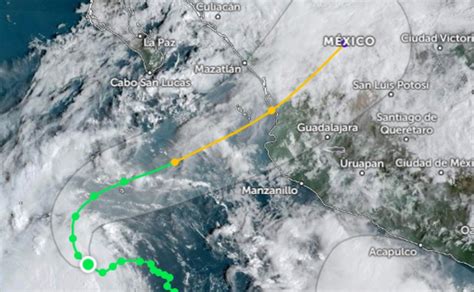 Conagua Tormenta Tropical Lidia Afectaciones En Estados