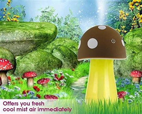 Mr Cool Mushroom Hefty Abs Pp And Pet Portable Usb Cute Mushroom