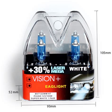 H H H V W Super White Halogen Bulb For Car Headlight