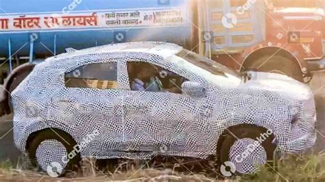 2024 Tata Nexon Spied Testing New Design Features