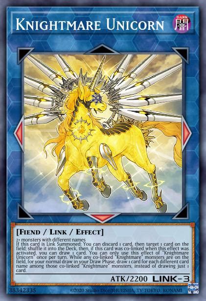 Knightmare Unicorn Yugioh Duel Links Gamea