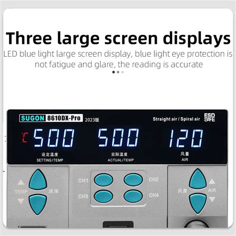 Sugon Dx Pro W Hot Air Rework Station Microcomputer Digital Display Bga Rework Station