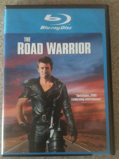 The Road Warrior Blu Ray Disc 2007 LN Former Rental Mad Max 2 Mel