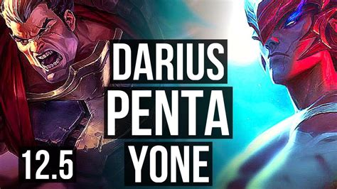 Darius Vs Yone Top Penta 1912 9 Solo Kills Legendary 300