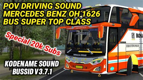 Kodename Sound Mercy Oh Interior Bussid V Youtube