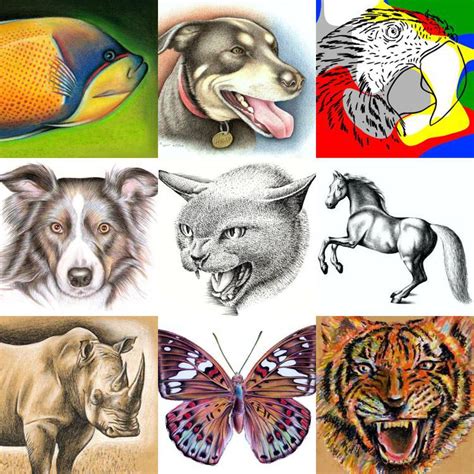 Drawing Animals With - Free Drawing Animals Download Free Drawing ...