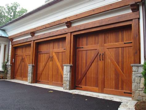 Diy Wood Garage Door Insulation Plans Diy How To Make Wooden Garage Doors Residential Garage