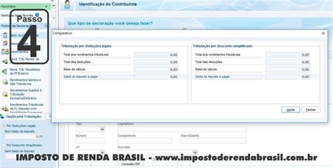 Irpf Declaração Passo A Passo Imposto De Renda Brasil 2017
