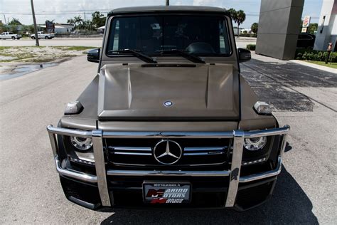 Used 2017 Mercedes Benz G Class Amg G 63 For Sale 107 900 Marino Performance Motors Stock