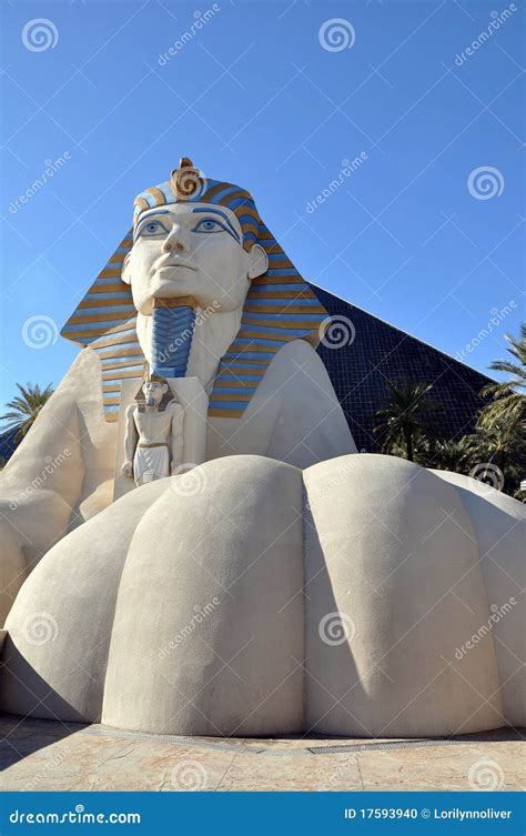 Sphinx Statue, Luxor Hotel, Las Vegas Editorial Image - Image of hotel ...