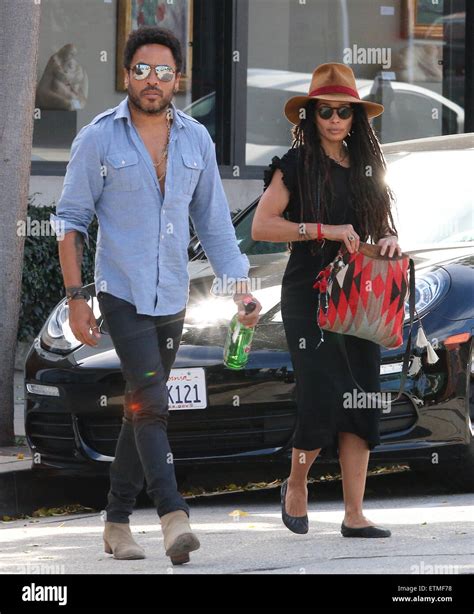 Lenny Kravitz Ex Wife Lisa Bonet Fotografías E Imágenes De Alta