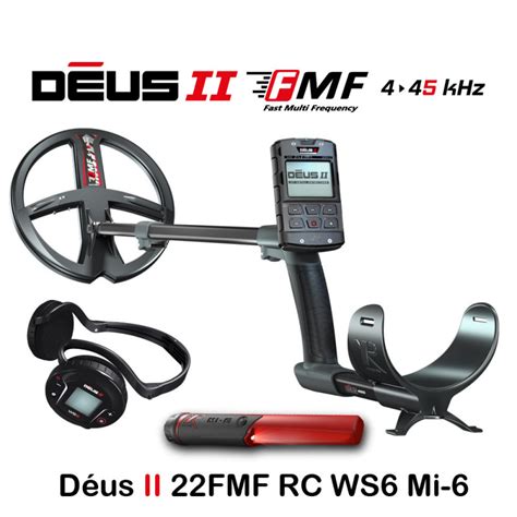 Xp Deus Ii Fmf Disque Cm Rc Casque Ws Et Pointer Mi