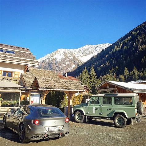 Yorgo Tloupas Ferrari Ff And Land Rover Defender Final Edition