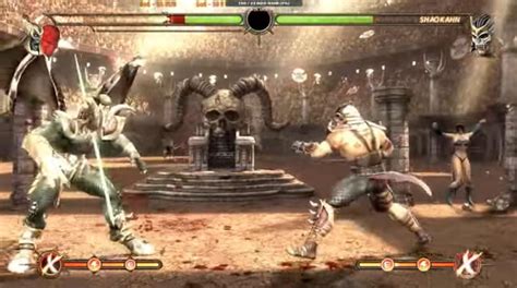 Mortal Kombat Onaga Vs Shao Kahn