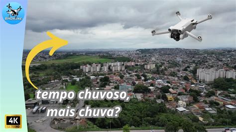 Imagens de drone mostra como está o tempo em BH neste feriado de 15 11