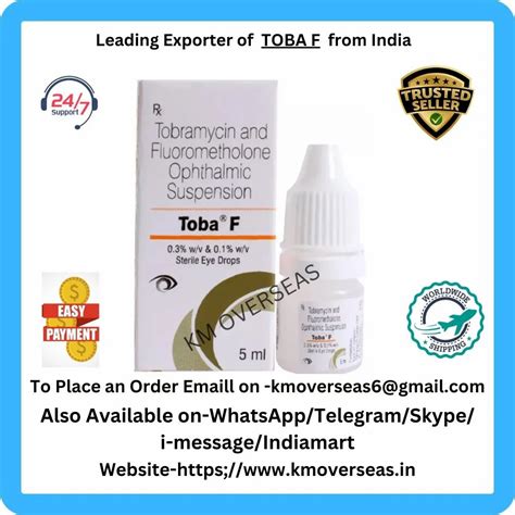 Toba F Eye Drop 5 Ml At Rs 160 Piece In Nagpur ID 2852394155148