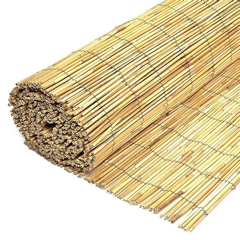 Berjayatvet Edu My Natural Rolled Bamboo Fence Screening Roll Privacy