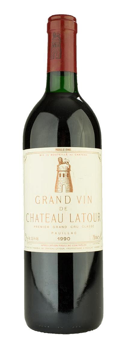 Latour Château LATOUR 1990 Clos des Millésimes Rare wines and great