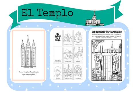 Actividades Primaria Sud Cuadernillo Me Encanta Ver El Templo