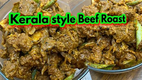 Kerala Style Beef Roast Tamilhow To Make Beef Roastbeef Varattiyathu