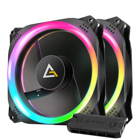 Buy Antec 140mm RGB Case Fan RGB PC Fans Addressable RGB Fans Prizm