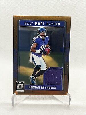 Keenan Reynolds Donruss Optic Rookie Threads Bronze Drt Kr Rookie