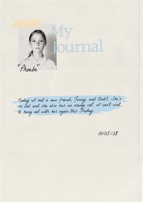 Journal Poster Template Free Photo Rawpixel