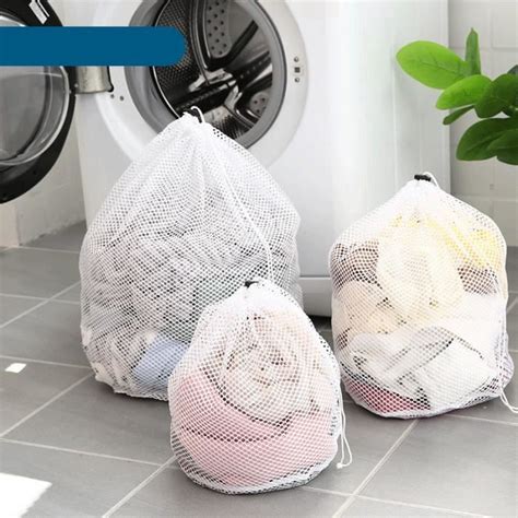 Fine Mesh S Sac Linge Cordon Coulissant Sac De Lavage De