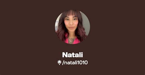 Natali Instagram Tiktok Linktree