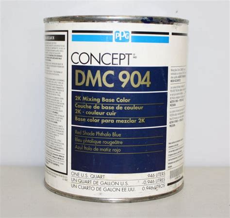 Buy Ppg Concept Dmc Red Shade Phthalo Blue K Mixing Base Toner