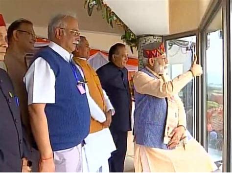 Pm Modi Launches First Flight Under Udan Scheme From Shimla To New Delhi