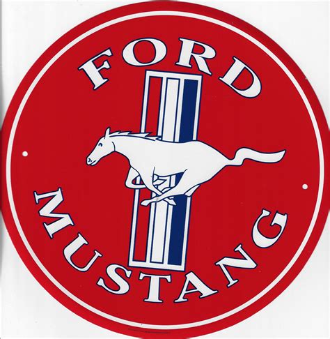 Plaque M Tal Vintage Ford Mustang Tofmobile Plaque M Tal Vintage