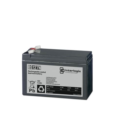 BS127N A Sealed Lead Acid Battery 12 V 7 2 Ah ESP Security