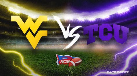 West Virginia Vs Tcu Prediction Odds Pick How To Watch Week 5