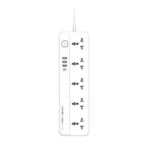 سيار كهربائي 5 منافذ 5 AC Outlets Universal Power Strip SC5415 مسواگ