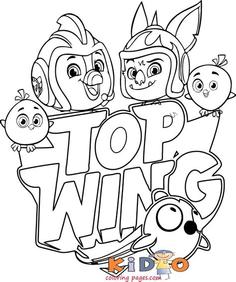 Top Wing Coloring Pages Printable Kids Coloring Pages