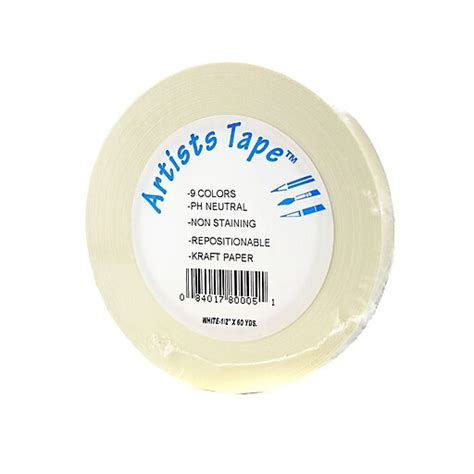 Pro Tapes White Artists Tape 12 In X 60 Yd Pack Of 3 3pk Part