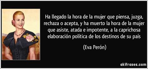 Introducir Imagen Frases De Eva Peron Sobre El Feminismo Abzlocal Mx