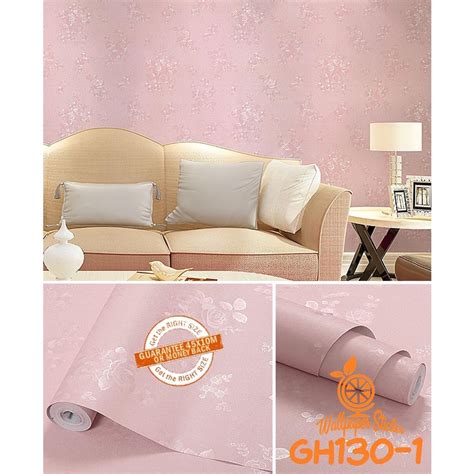 Jual Wallpaper Stiker Dinding New Motif Elegant High Premium Quality