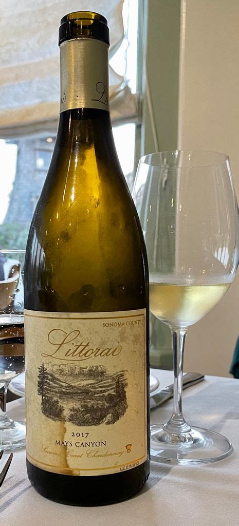 2017 Littorai Chardonnay Mays Canyon USA California Sonoma County