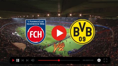 Heidenheim Gegen Borussia Dortmund Live Im Tv Borussia Dortm My Site