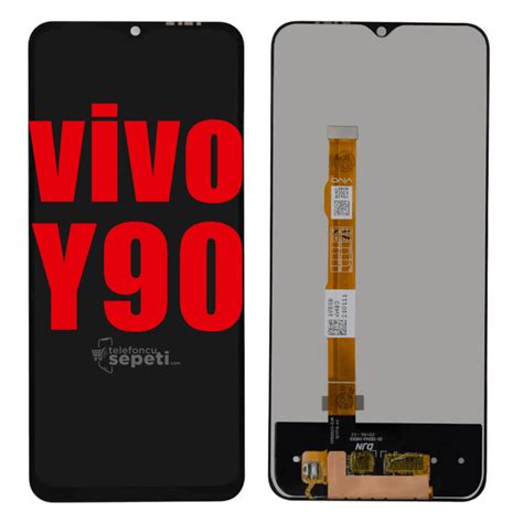 Vivo Y90 Ekran Dokunmatik Siyah Çıtasız Orjinal tsp1265