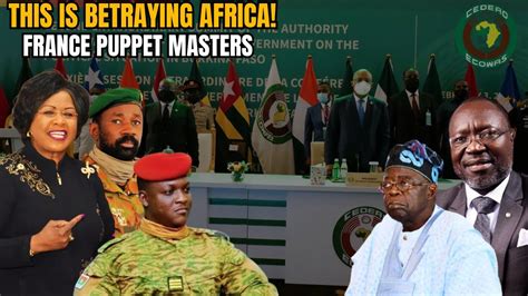 FRANCE PUPPET MASTERS Dr Arikana Has Exposes ECOWAS As Its Puppet