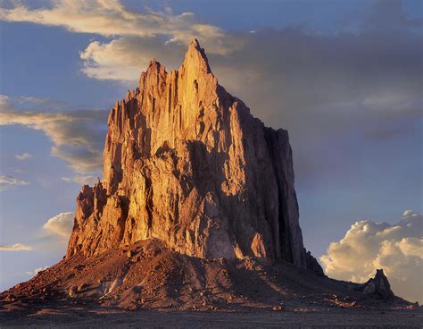 Shiprock The Basalt Core Of An Extinct Photograph By Tim Fitzharris