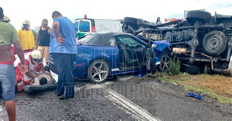 Galeria Fotografica Ocho Lesionados Deja Choque Y Volcadura En La