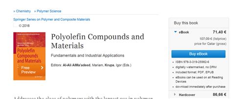 (PDF) Polyolefin Compounds and Materials, Fundamental and Industrial Applications