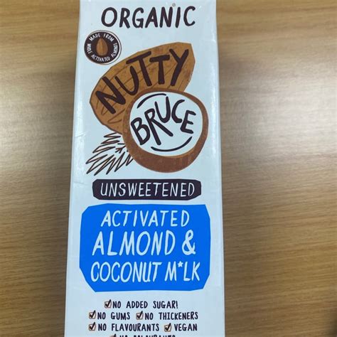 Organic Nutty Bruce Activated Almond Coconut Milk Review Abillion